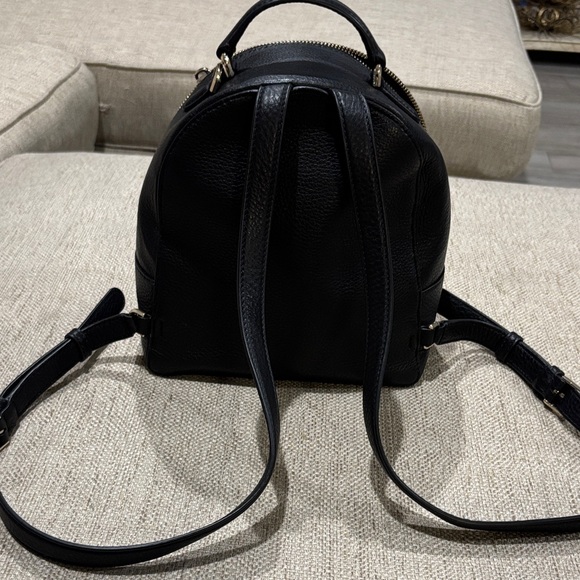 Kate Spade Black Textured Backpack - Picture 4 of 13